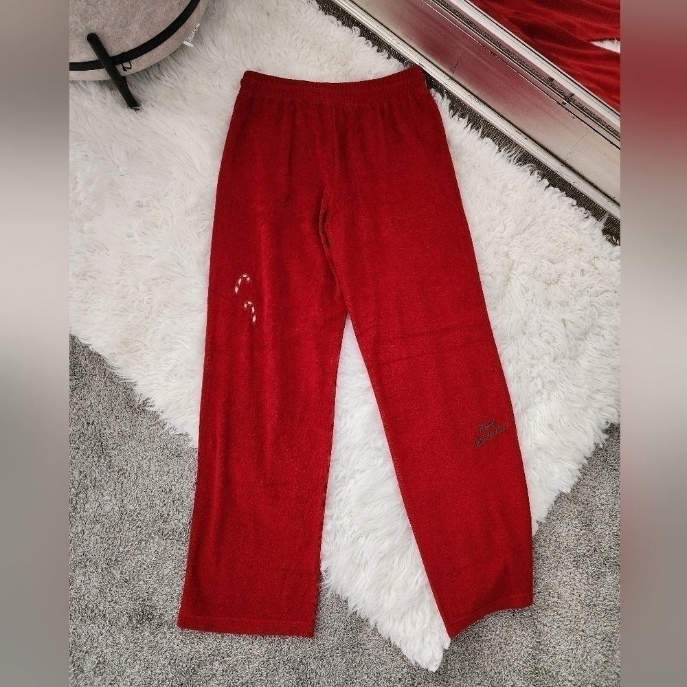 Voight Unisex Holiday Christmas Wide Leg Pajama Pants. Size Medium. New.Variou — image 2 of 8